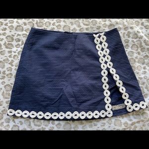 Lily Pulitzer Navy Skirt